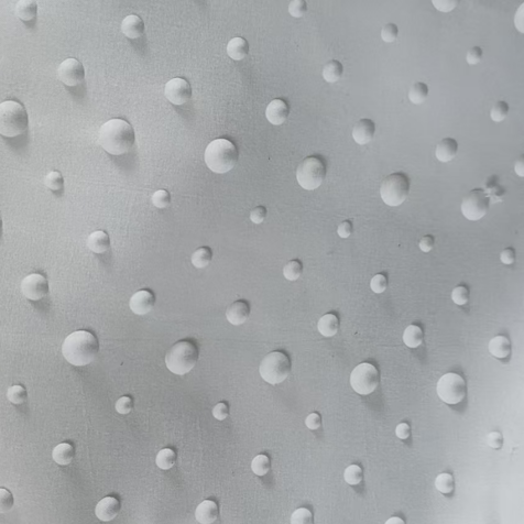 100% polyesterová 3D embosovaná barvená tkanina z mikrovlákna